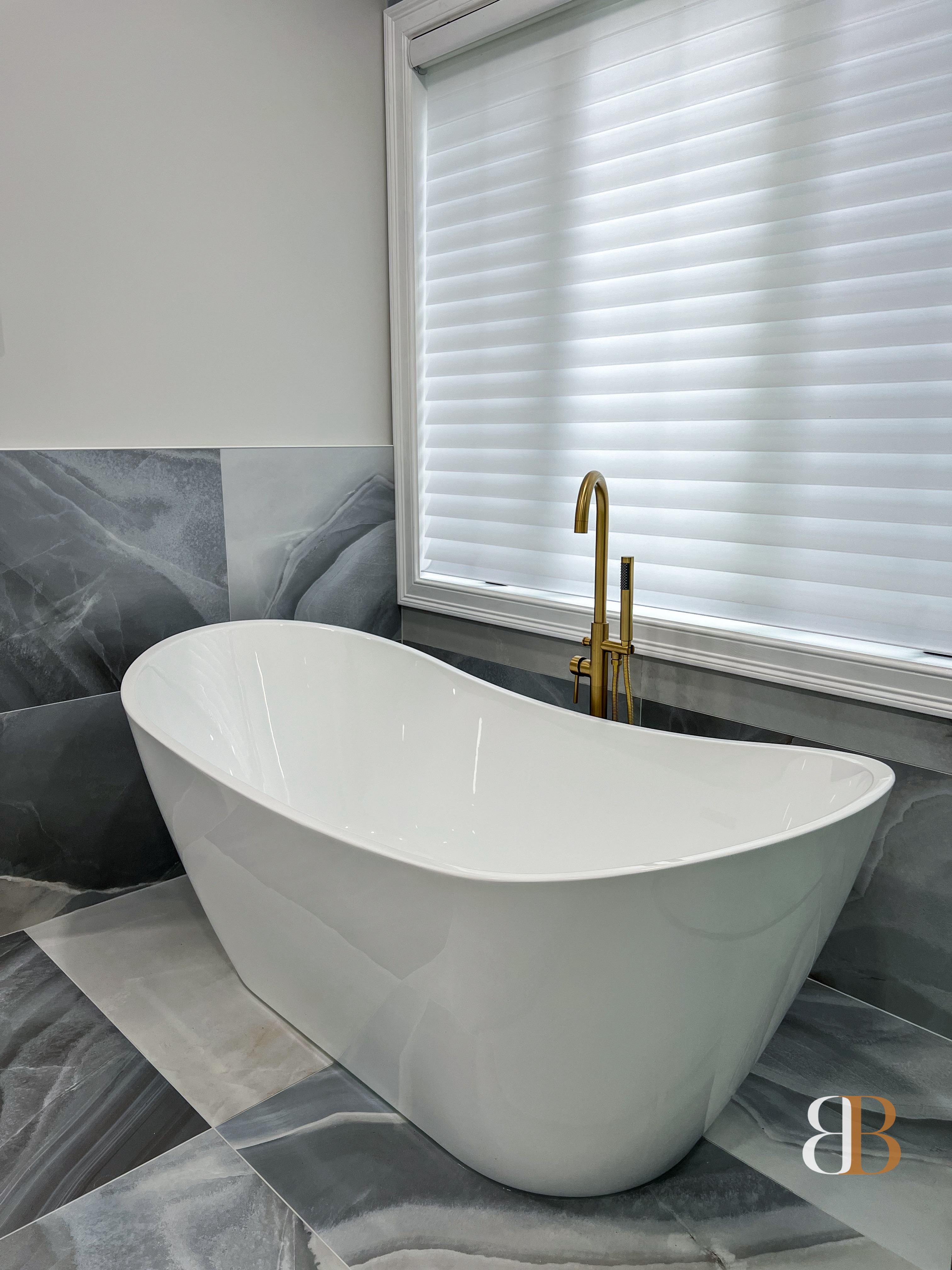 Contemporary bathroom remodel in Ambler by B&B Associates Creations — photo 6